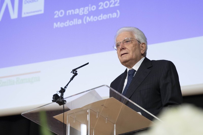 Decennale del Sisma 2012: il discorso del Presidente della Repubblica Italiana Sergio Mattarella