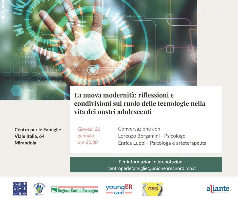 La nuova modernità: riflessioni e condivisioni sul ruolo delle tecnologie nella vita dei nostri adolescenti