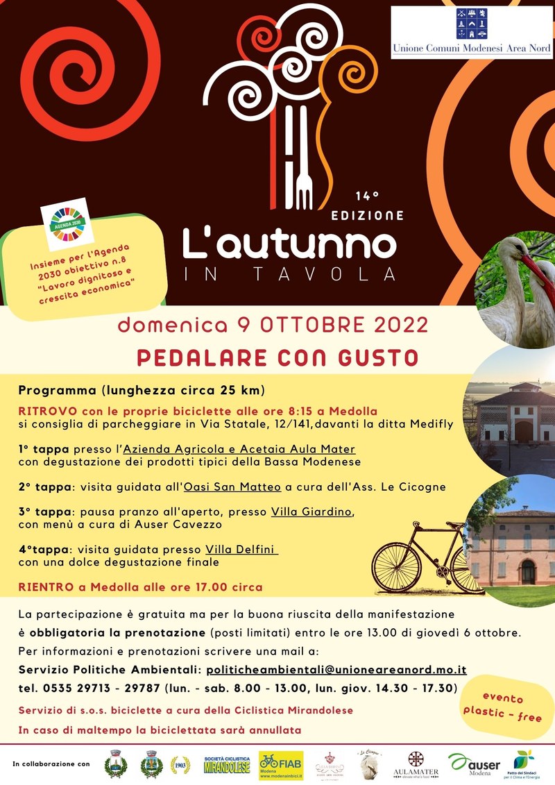 L'autunno in tavola - 14esima edizione "Pedalare con gusto"