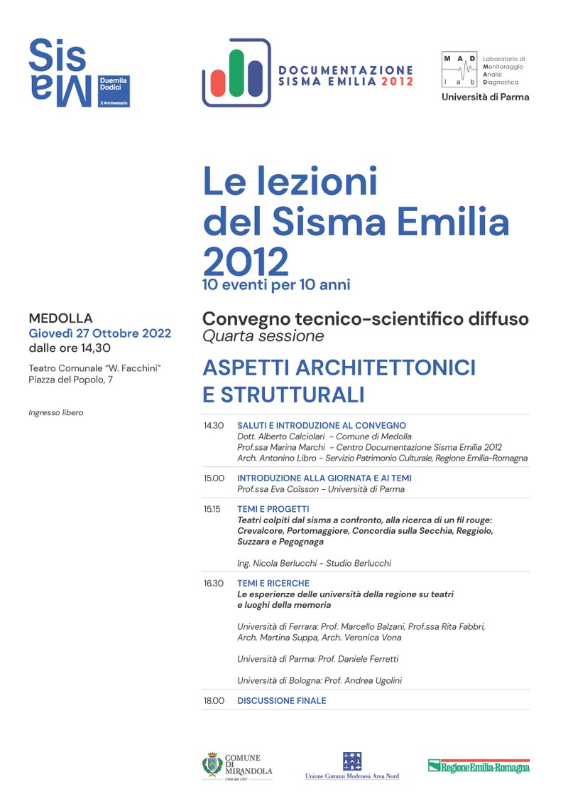 Le lezioni del Sisma Emilia 2012 - Aspetti architettonici e strutturali