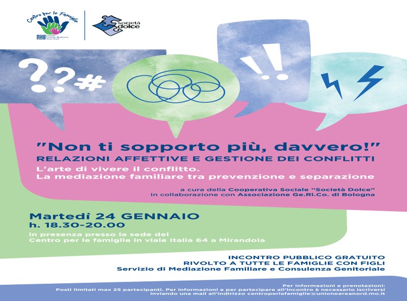 «Non ti sopporto più, davvero!»